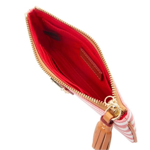 Dooney & Bourke Small Carrington Wristlet Watermelon NWT - Picture 2 of 5